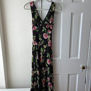 Realisation Par Stephanie Silk Dress in Moonflower